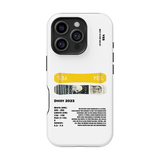 Yes Dicey 2023 Snowboard Phone Case