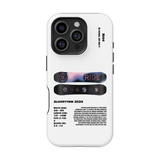 Ride Algorythm 2024 Snowboard Phone Case