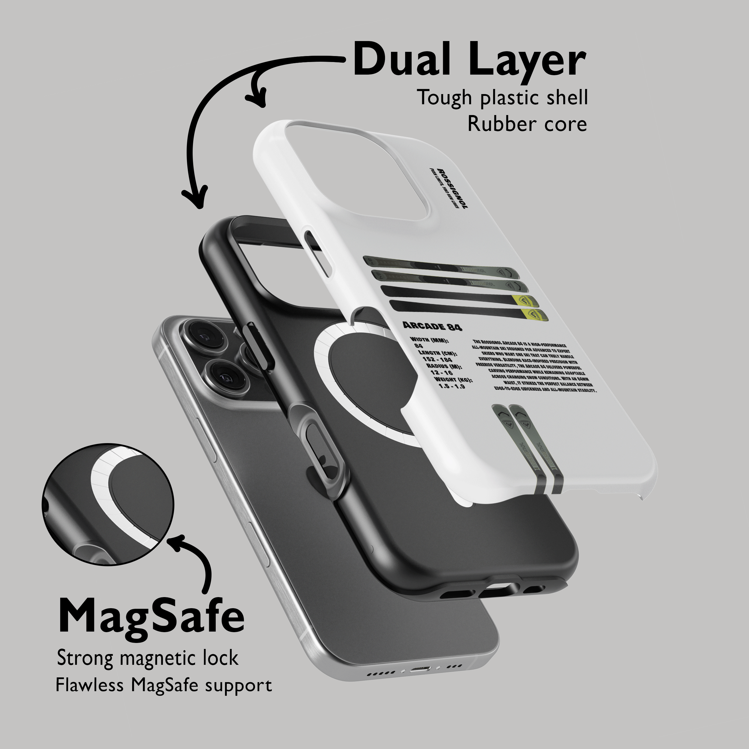 Rossignol Arcade 84 Ski Phone Case