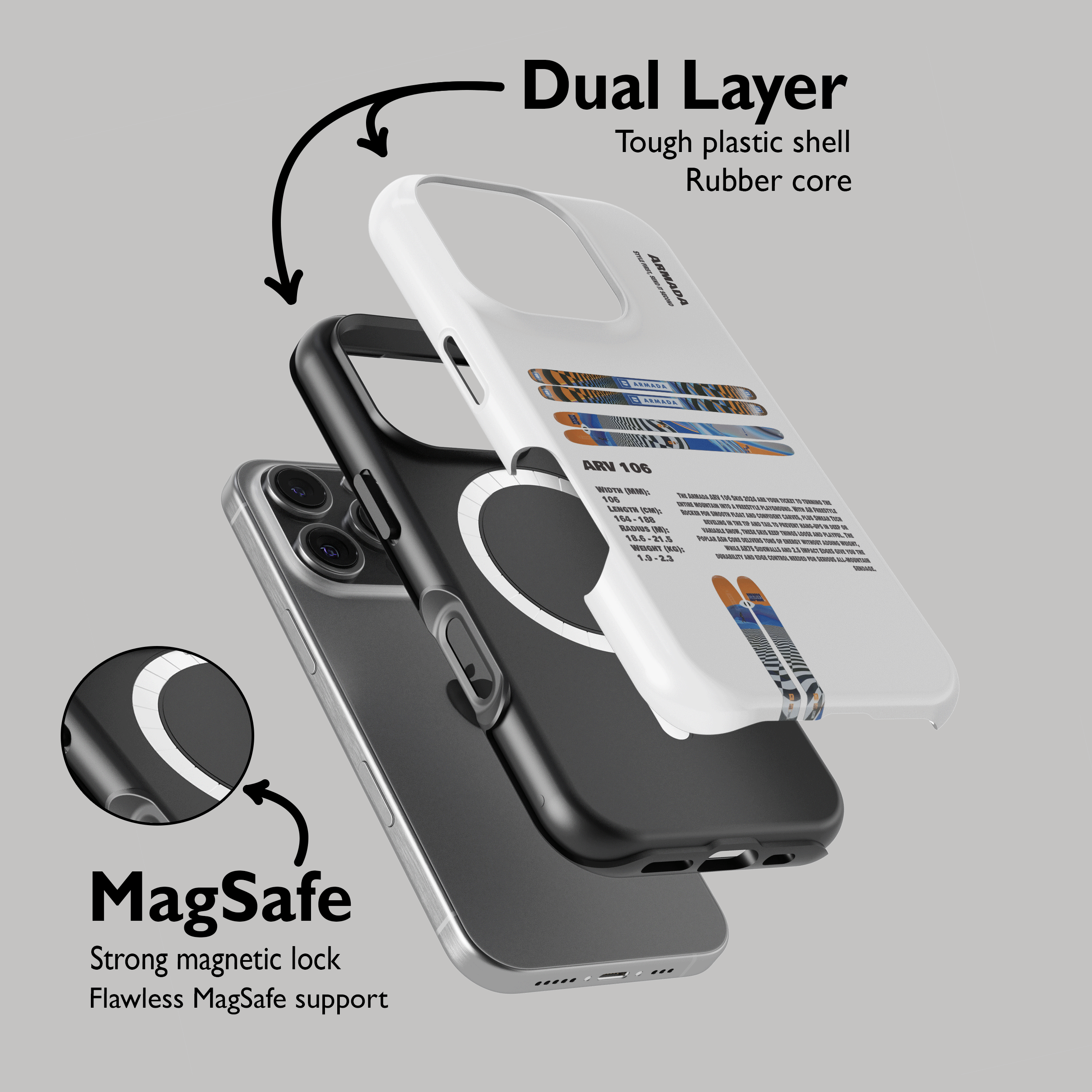 Armada ARV 106 2024 Ski Phone Case
