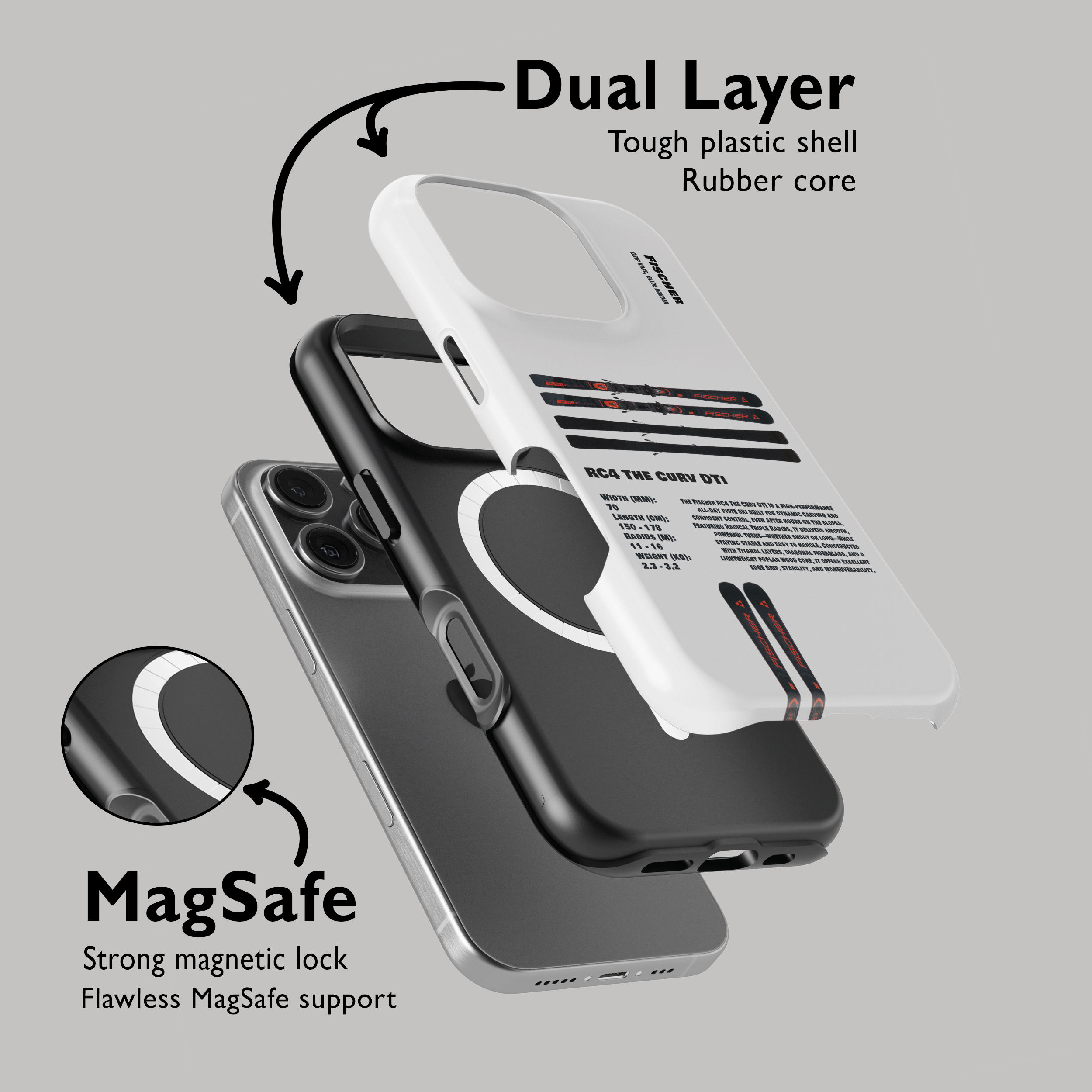 Fischer RC4 The Curv DTi Ski Phone Case