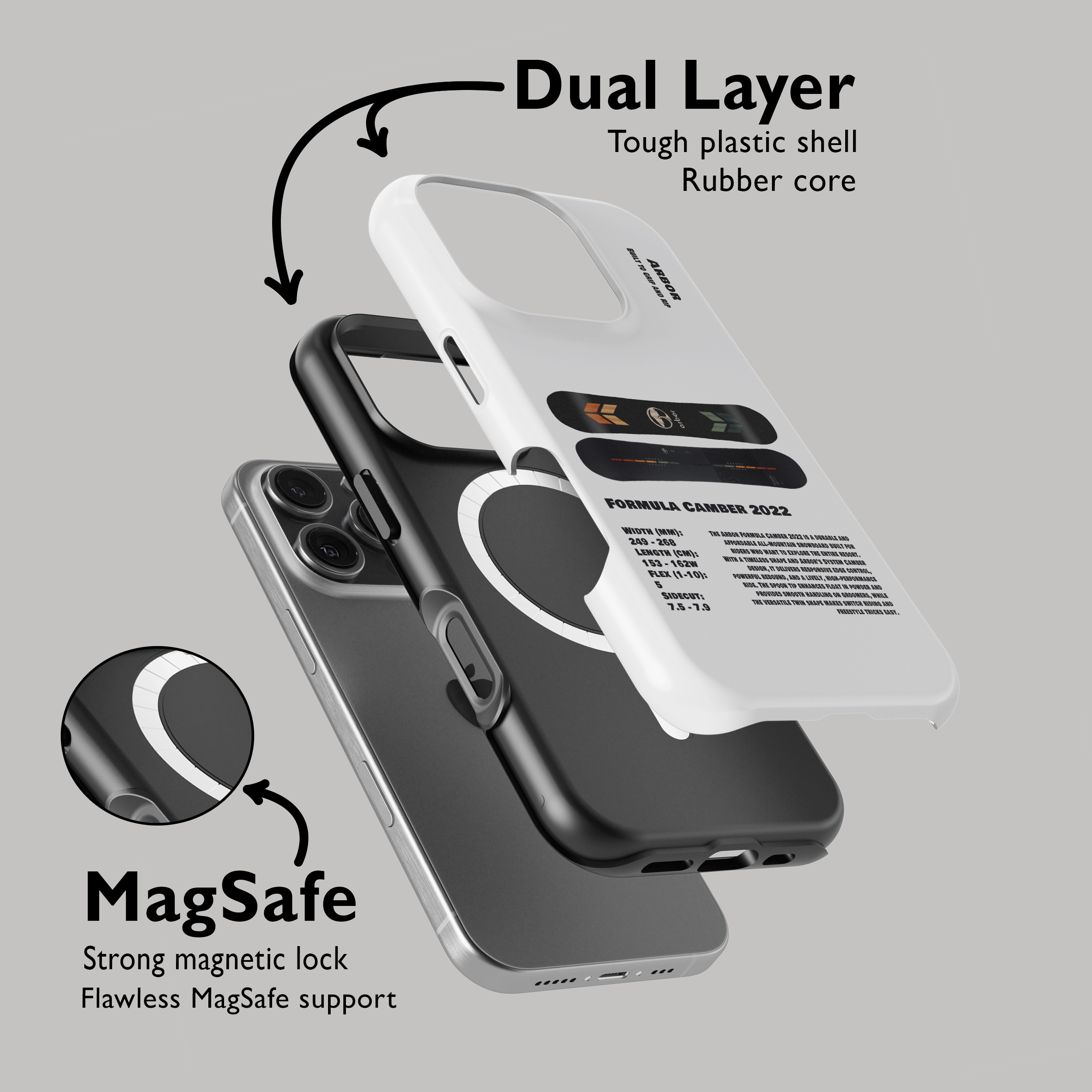 Étui de téléphone Capita Mega Death Snowboard