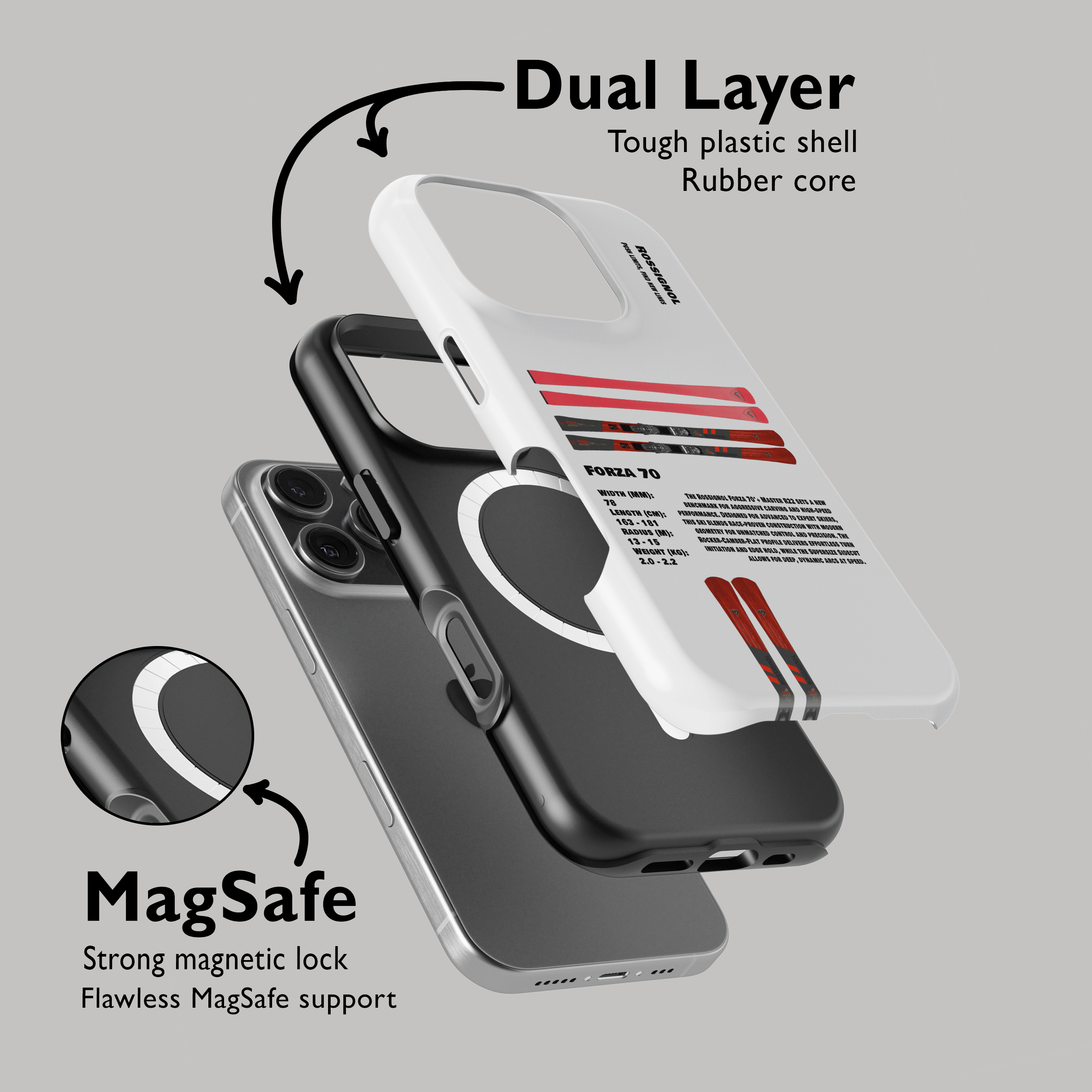 Rossignol Nightingale Forza Ski Phone Case