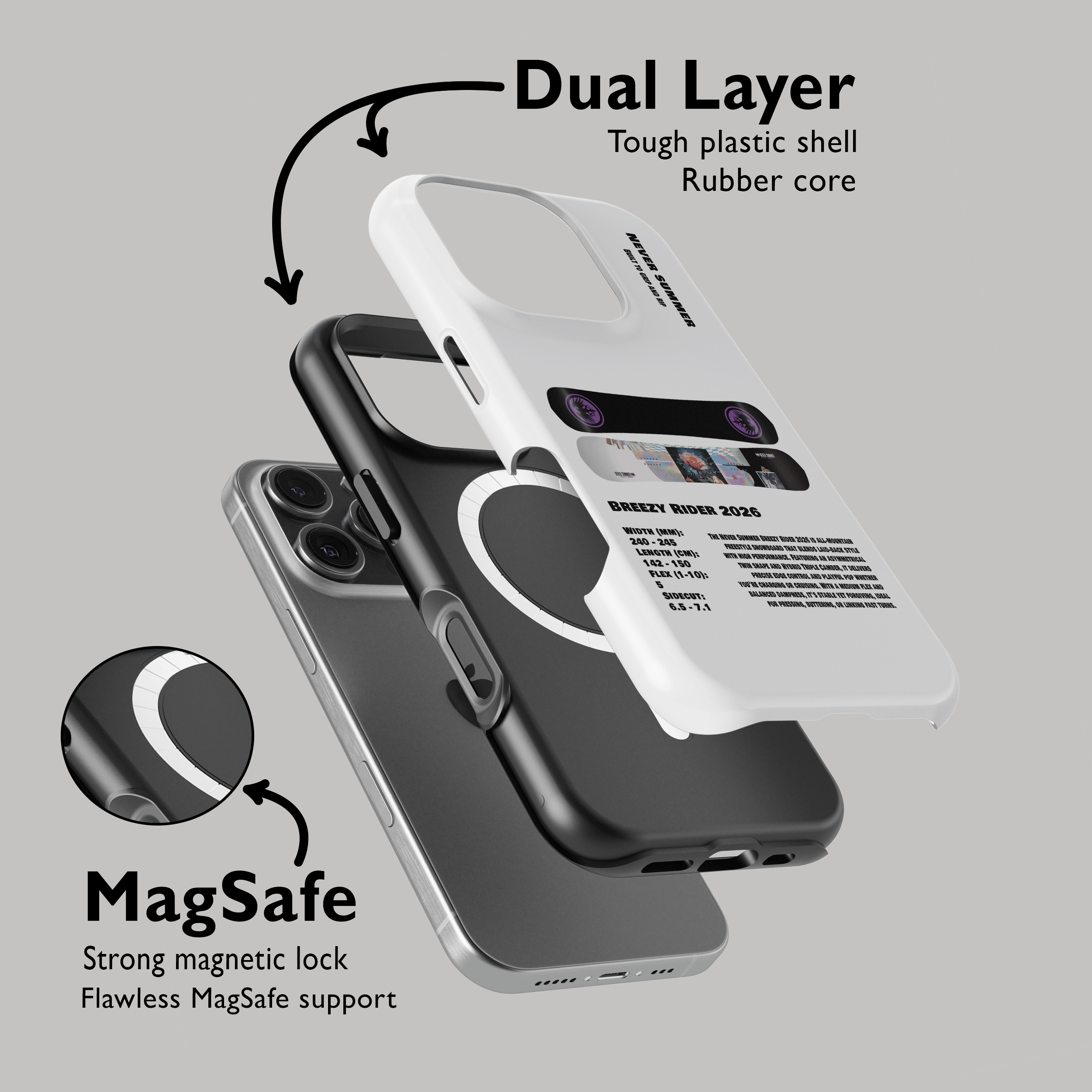 Capita Mega Death Snowboard Handyhülle