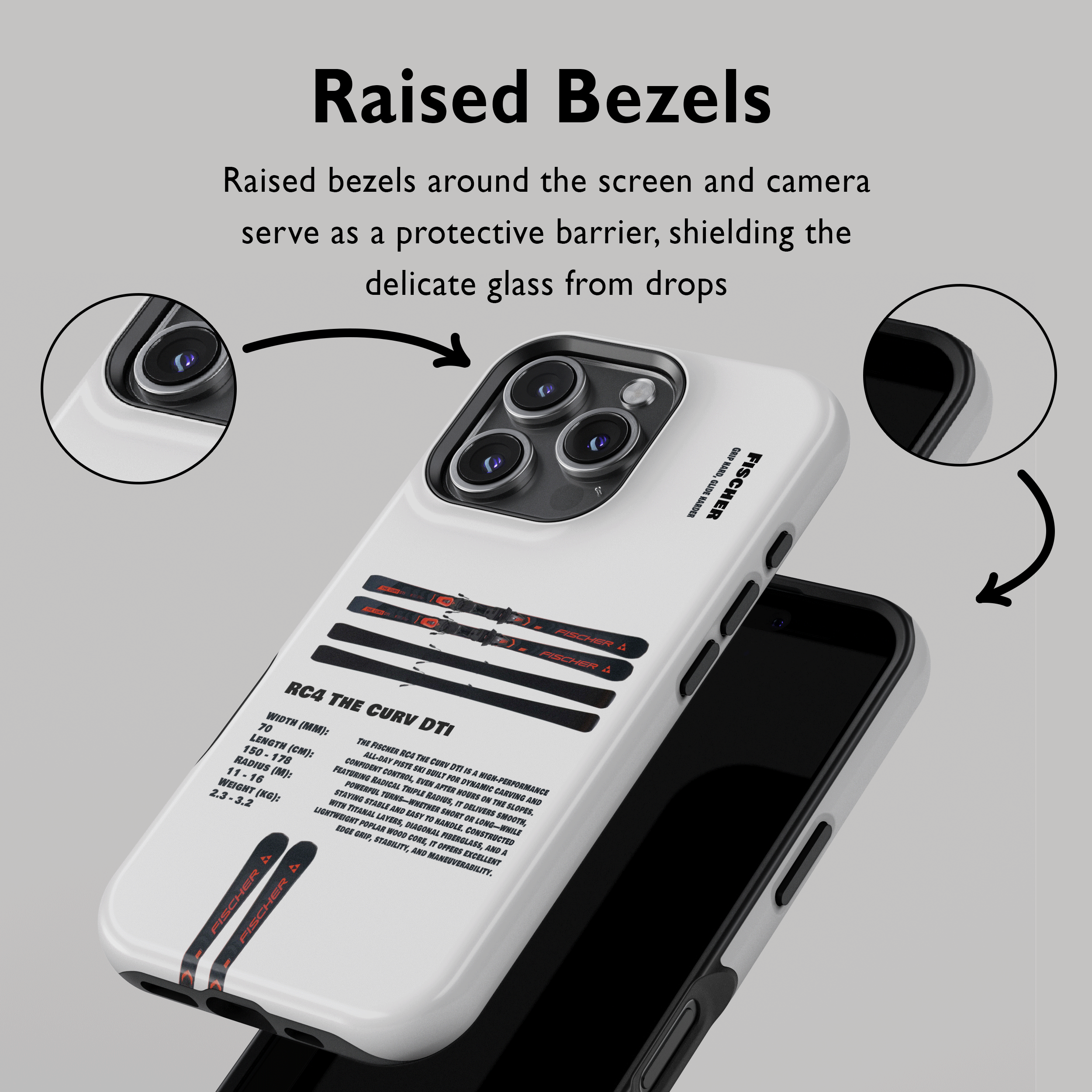 Fischer RC4 The Curv DTi Ski Phone Case