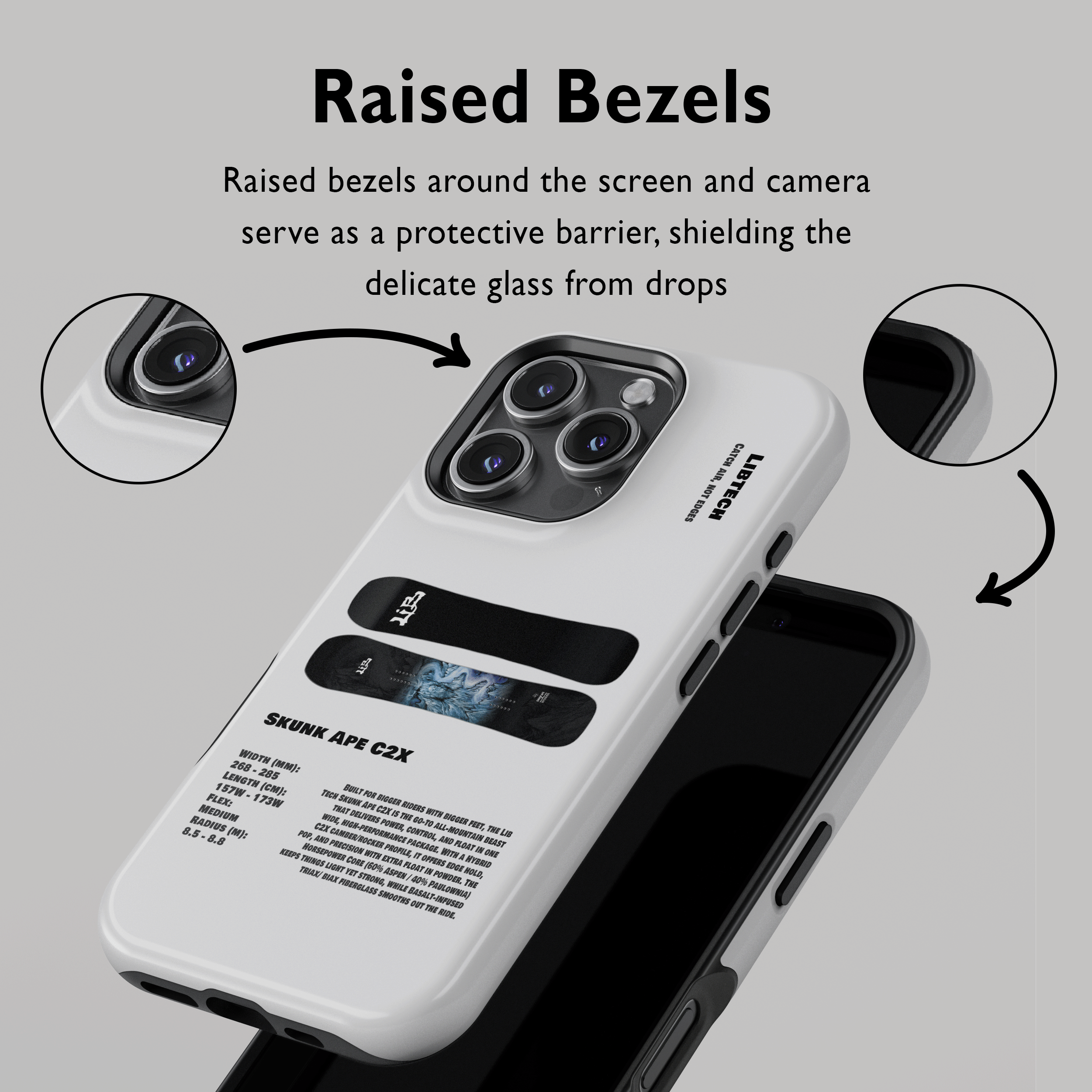 Étui de téléphone Lib Tech Cold Brew 2024 Snowboard