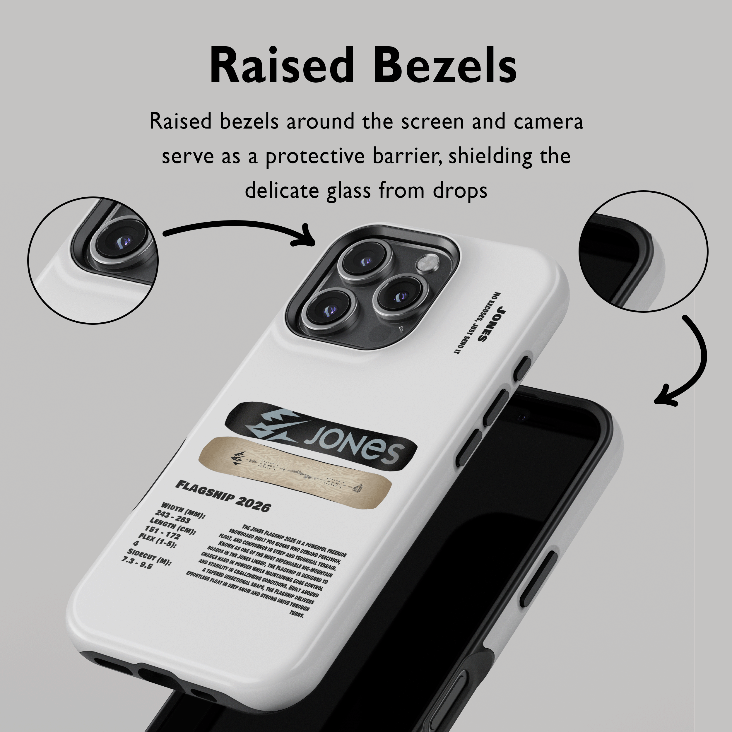 Jones Flagship 2026 Snowboard Phone Case