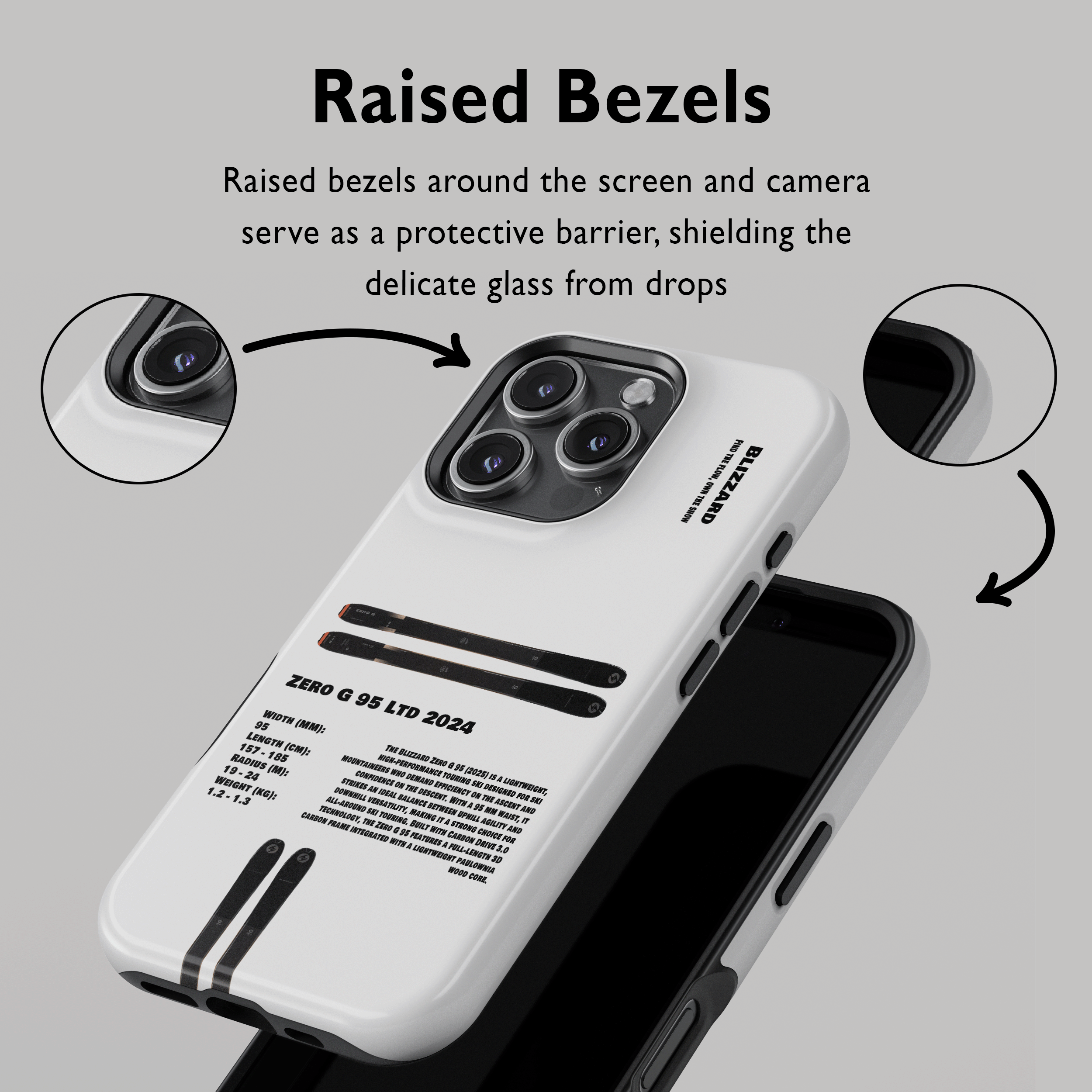 Blizzard Zero G 95 Ltd 2024 Ski Phone Case
