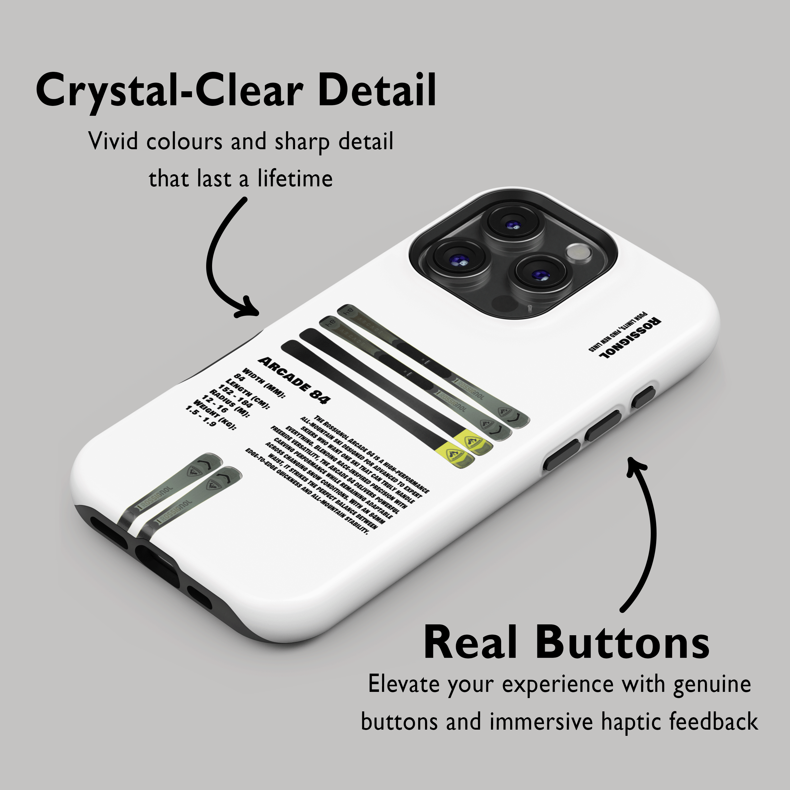Rossignol Arcade 84 Ski Phone Case