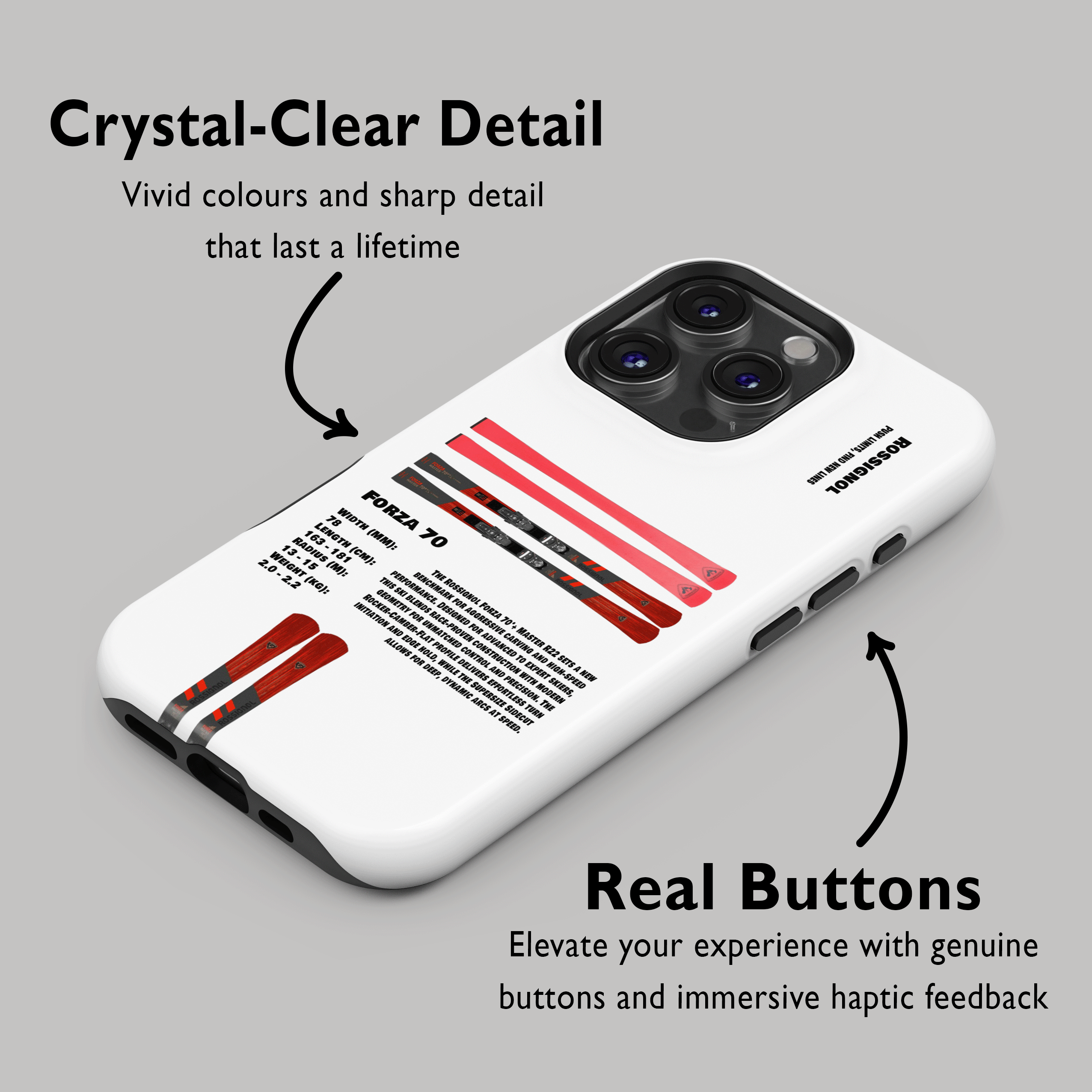 Rossignol Nightingale Forza Ski Phone Case