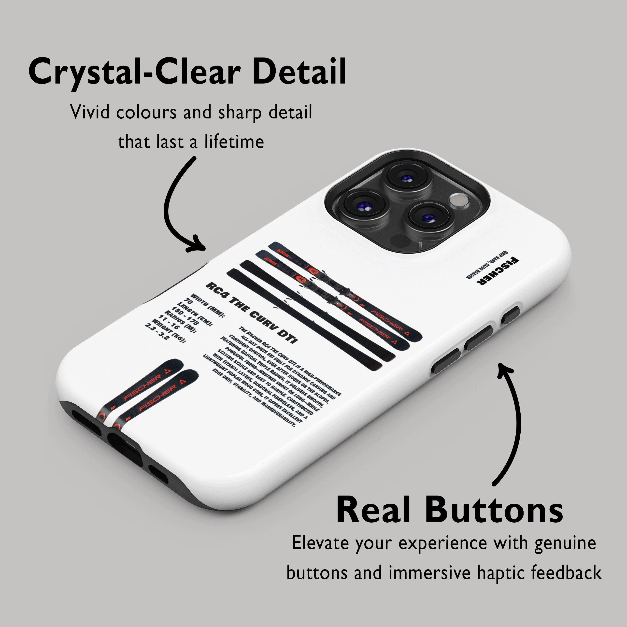 Fischer RC4 The Curv DTi Ski Phone Case