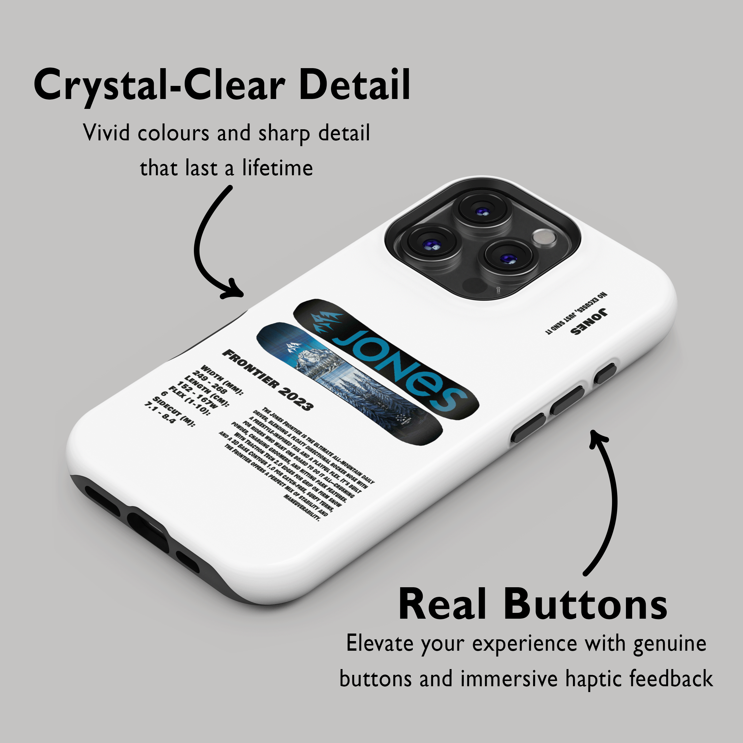 Jones Frontier 2023 Snowboard Phone Case