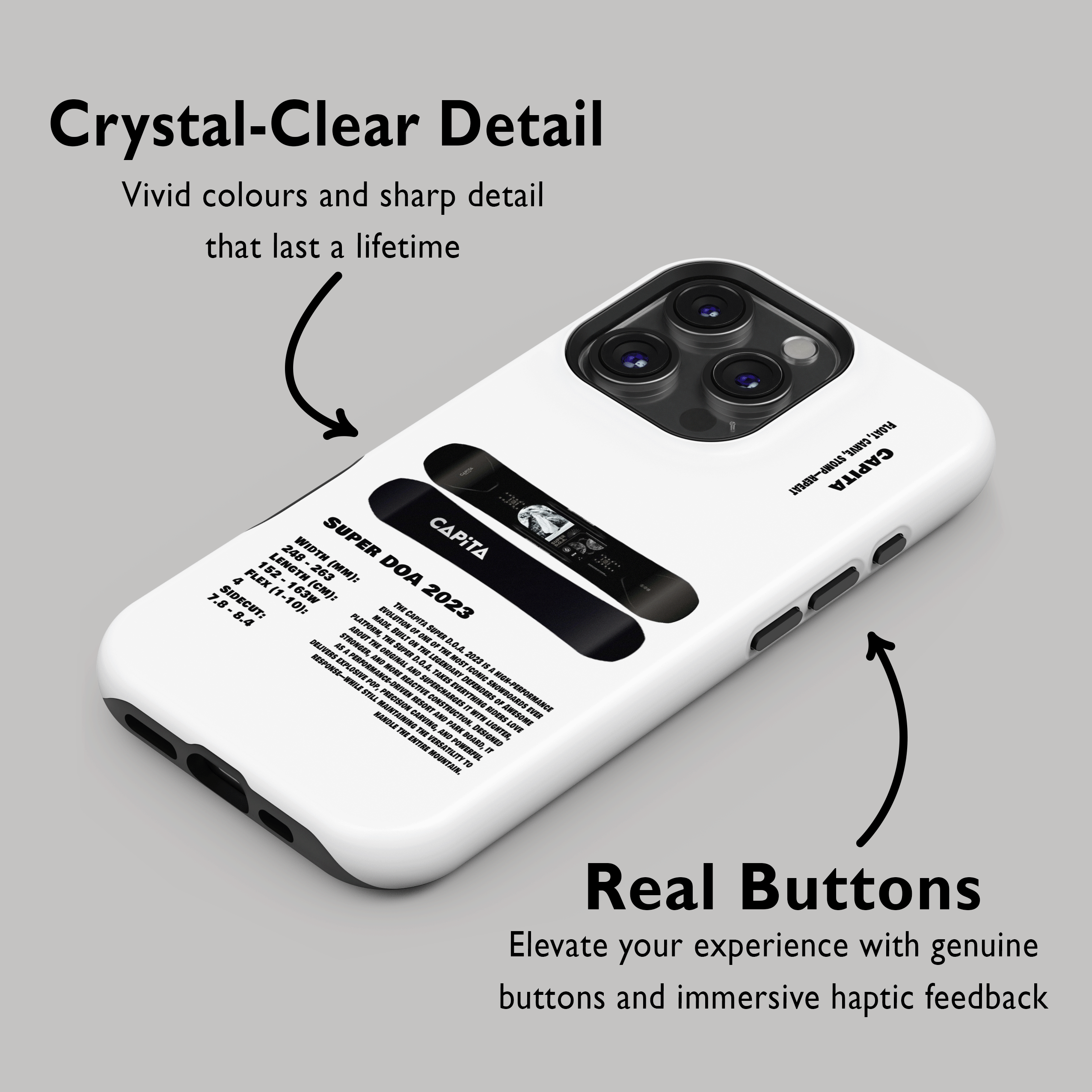 Capita Super DOA 2023 Snowboard Phone Case