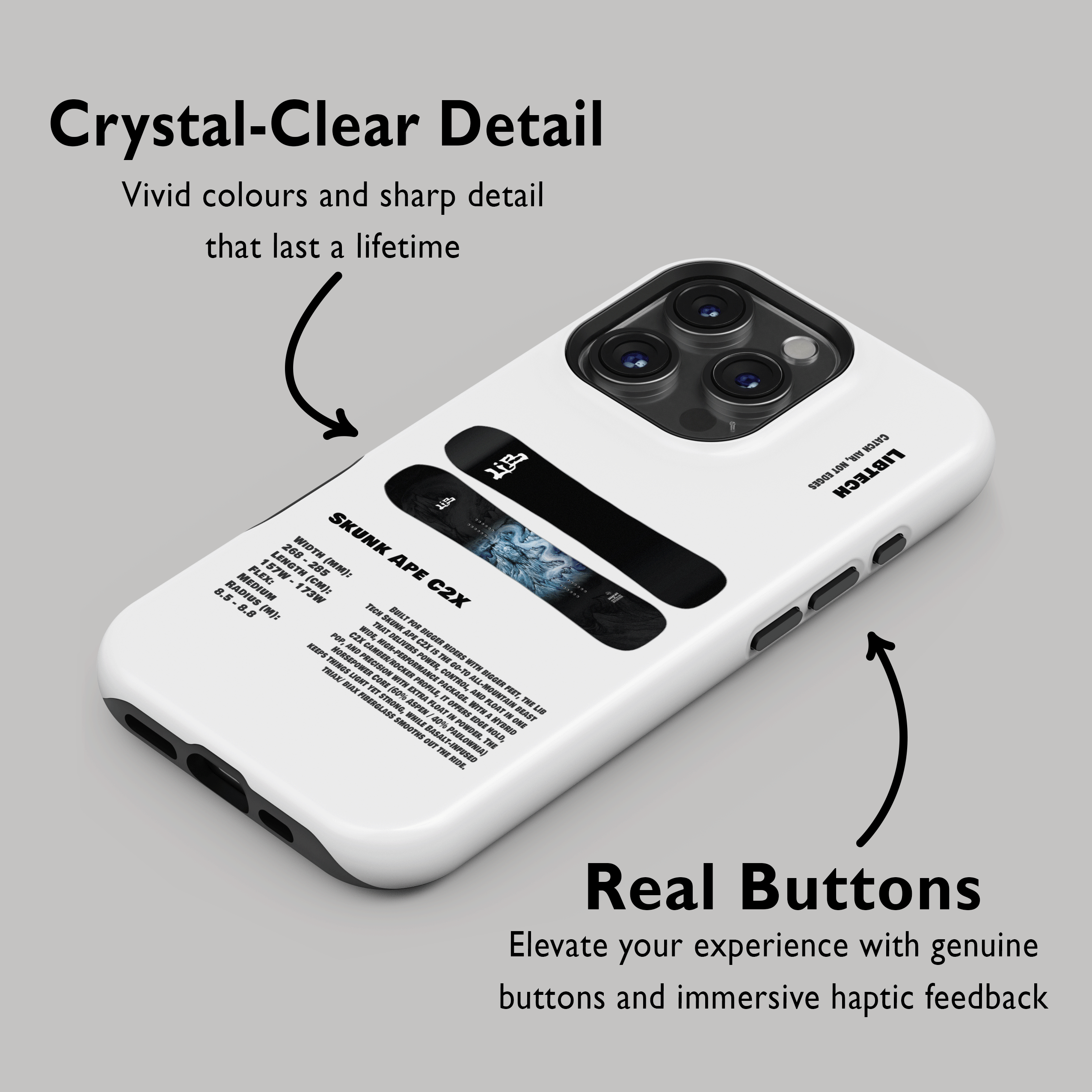 Étui de téléphone Lib Tech Cold Brew 2024 Snowboard