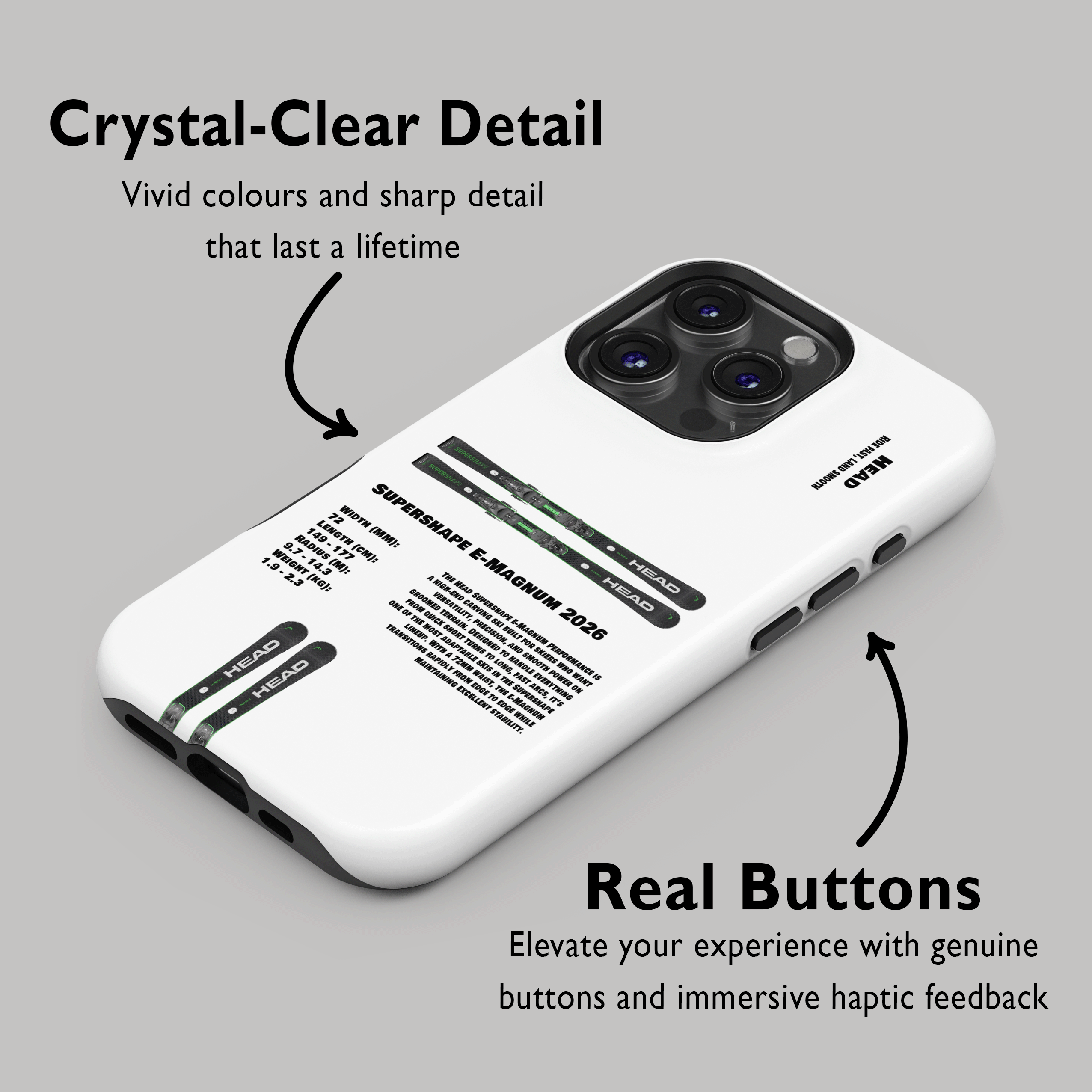 Head Supershape eMagnum Performance Ski Phone Case