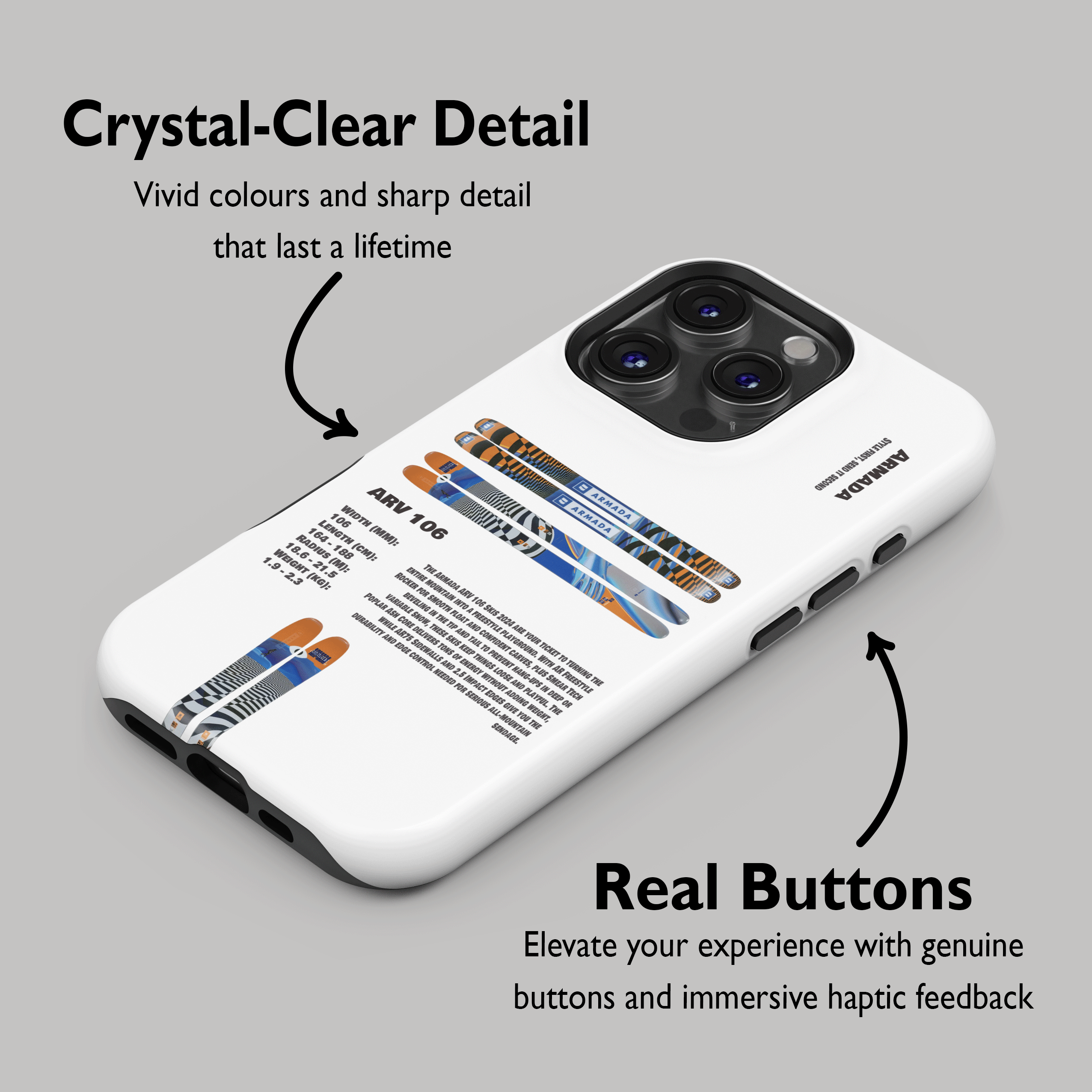 Armada ARV 106 2024 Ski Phone Case