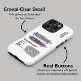 Santa Cruz Decoder Wave Pintail Skateboard Phone Case