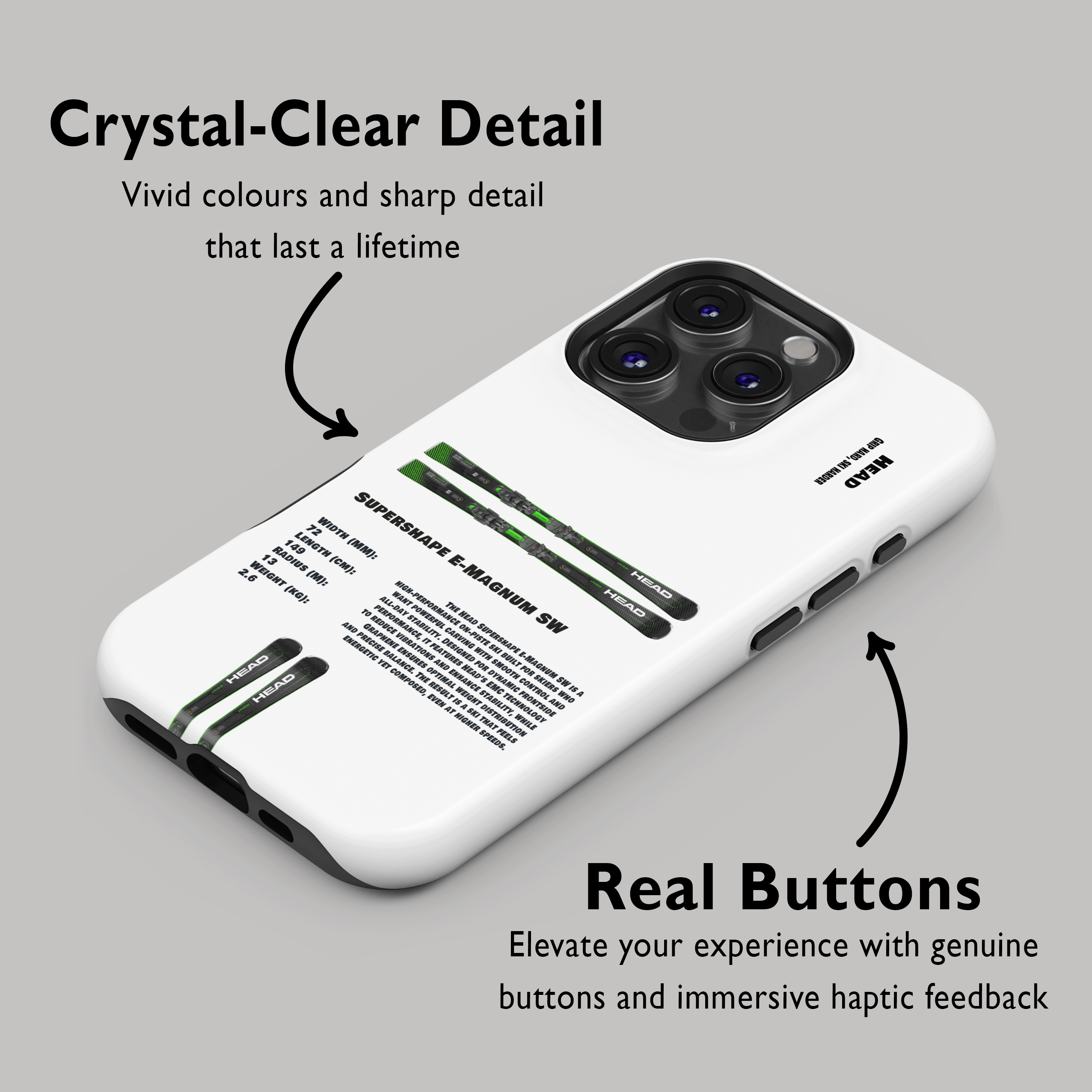 Head Supershape EMagnum SW Ski Phone Case