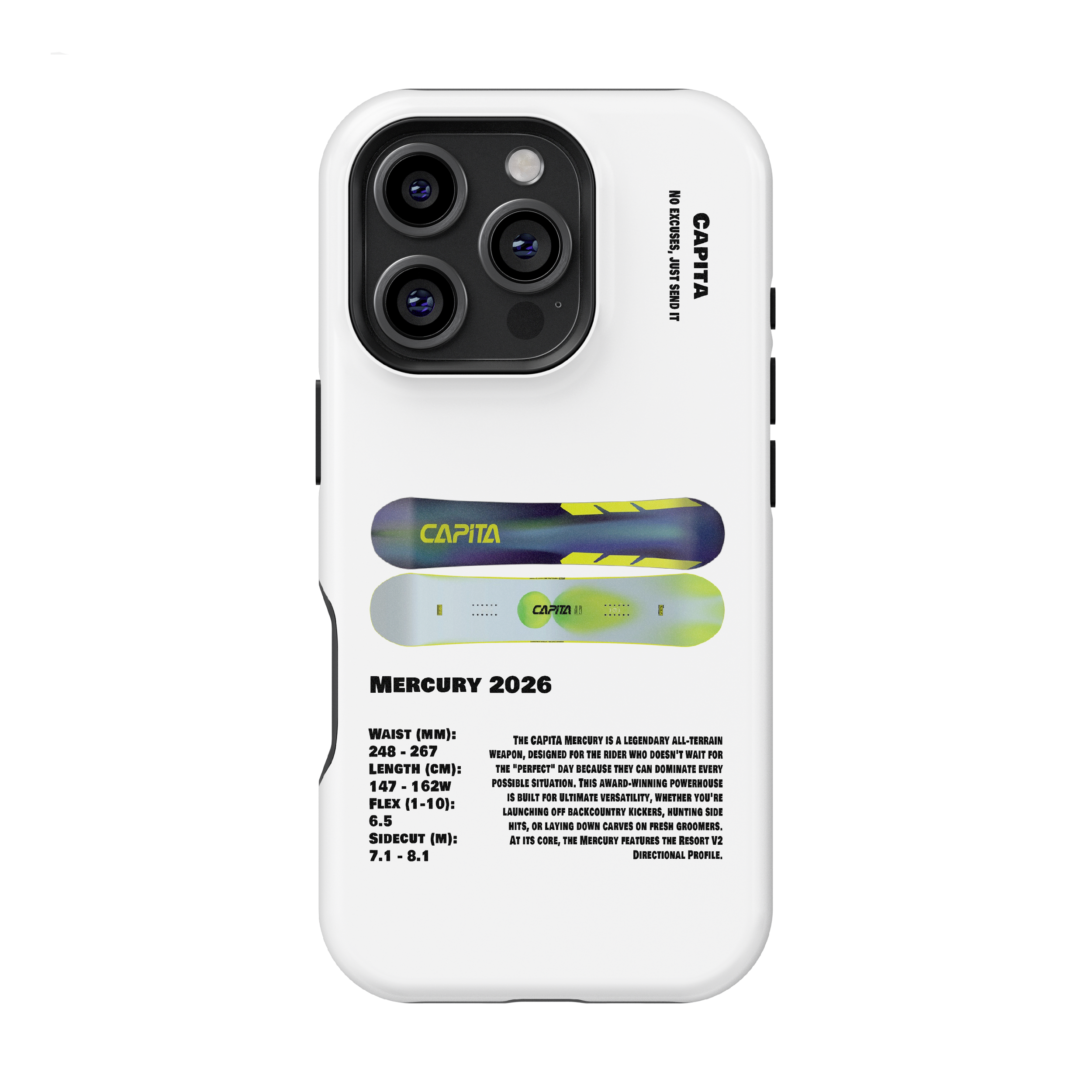 Capita Mercury 2026 Snowboard Phone Case