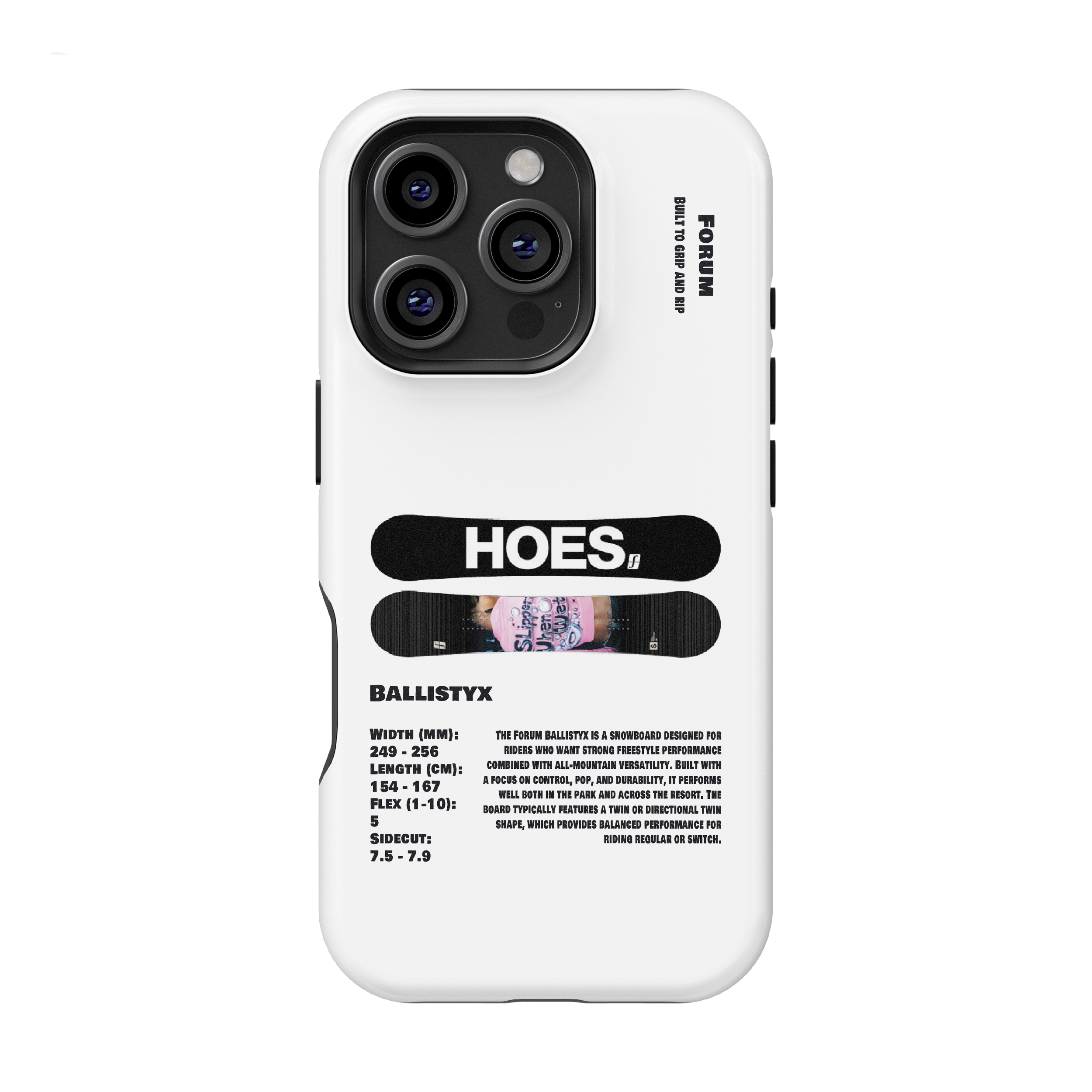 Forum Ballistyx Snowboard Phone Case