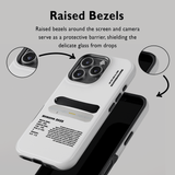 UnitedShapes Horizon 2025 Snowboard Phone Case