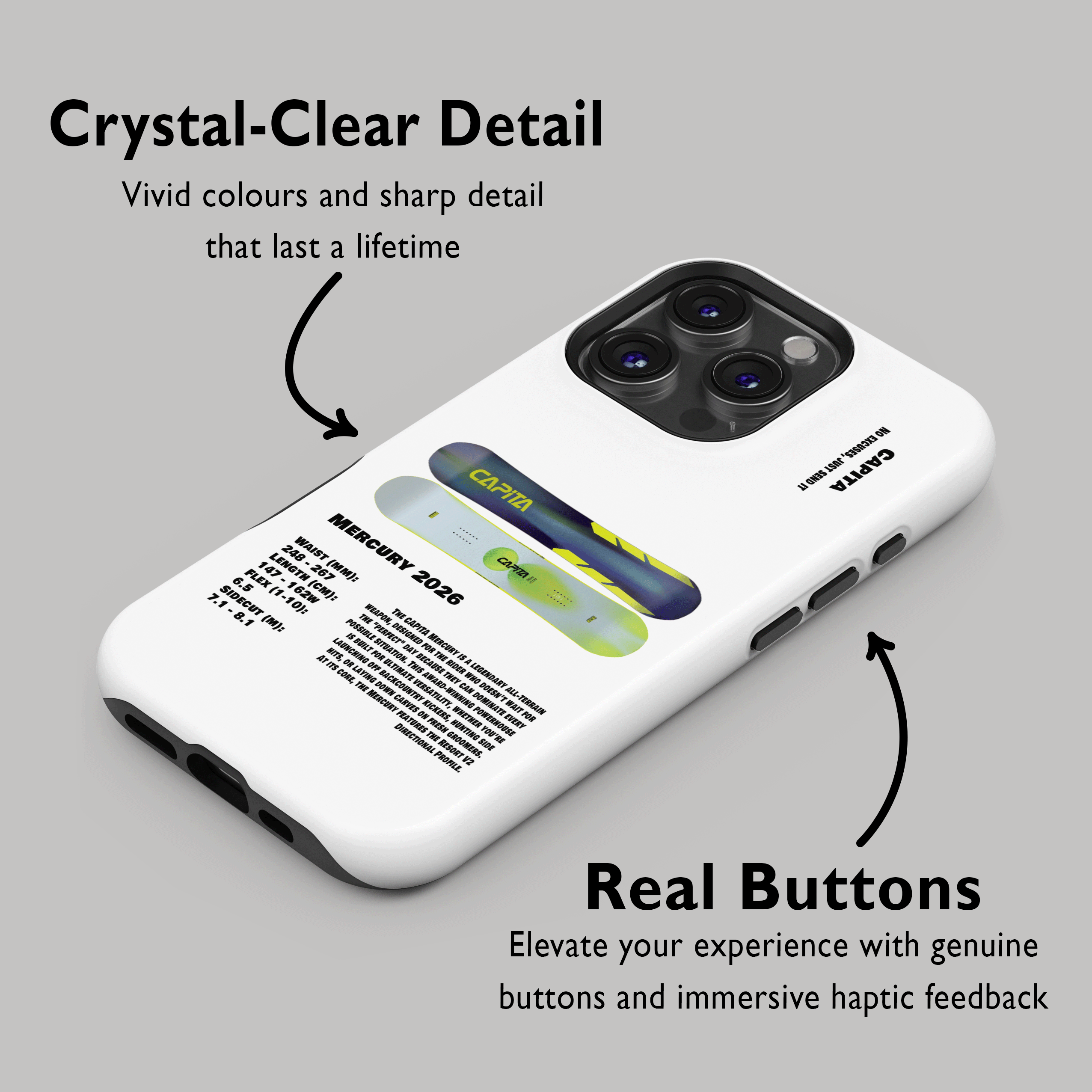 Capita Mercury 2026 Snowboard Phone Case