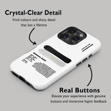 UnitedShapes Horizon 2025 Snowboard Phone Case