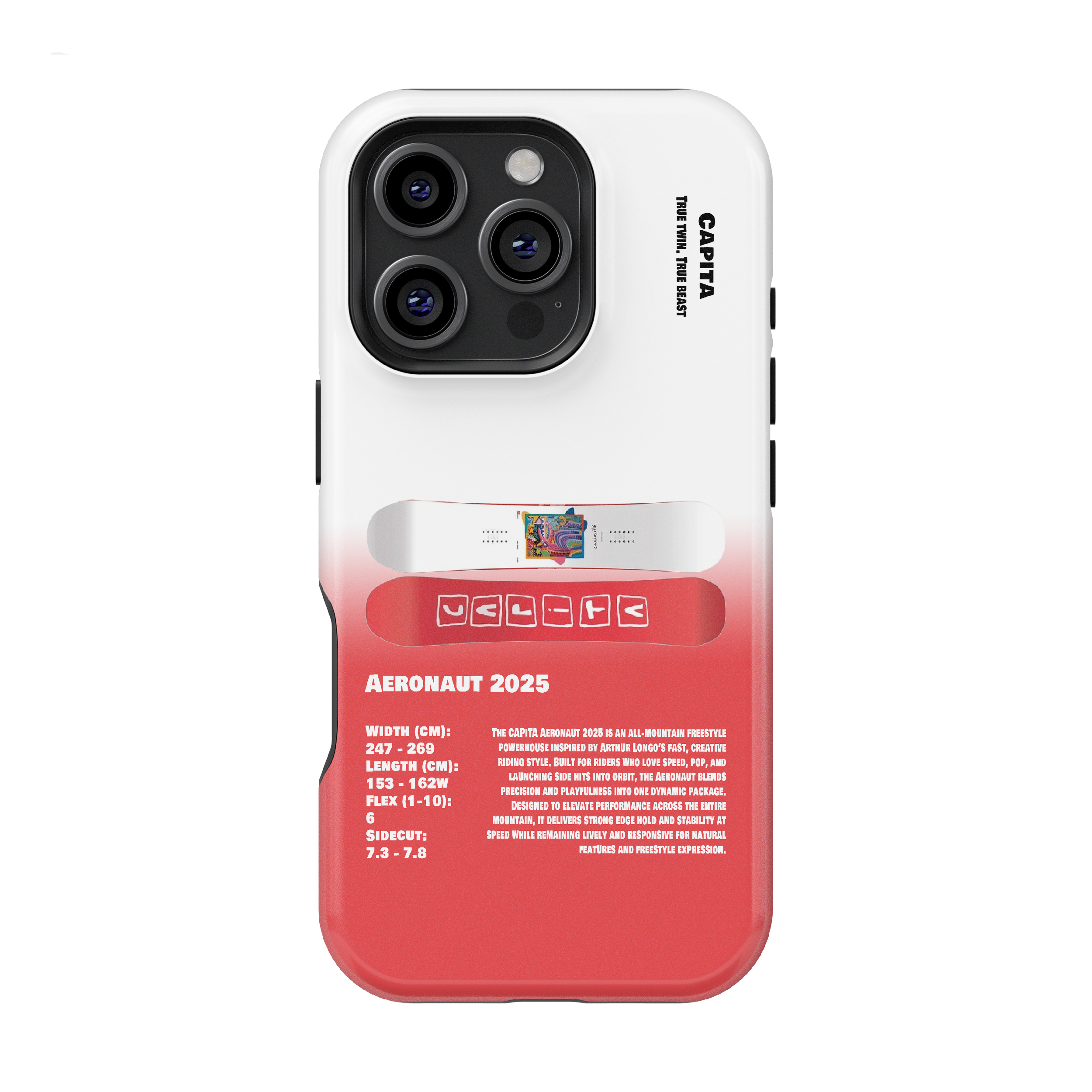Capita Aeronaut 2025 Snowboard Phone Case