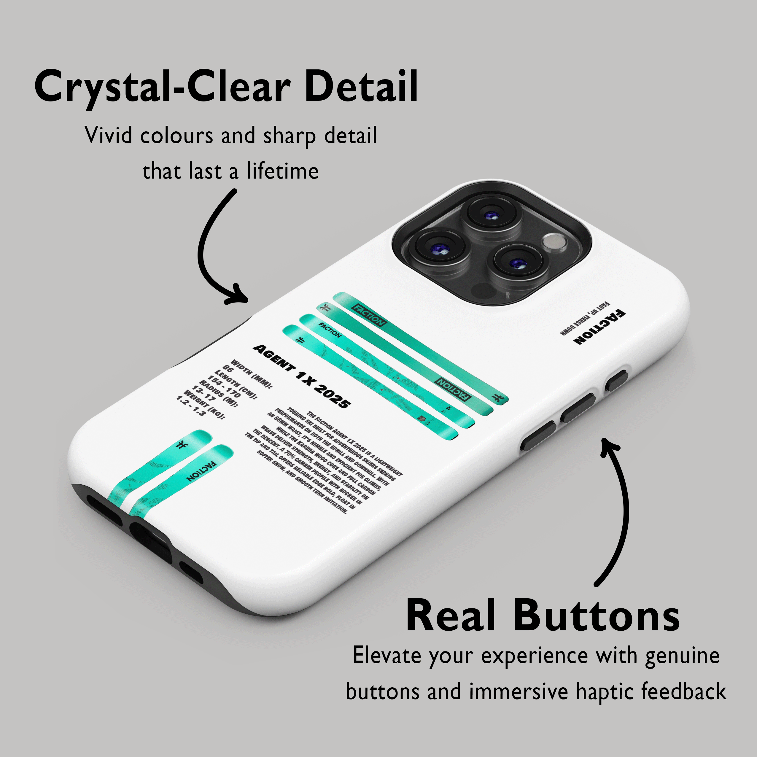 Faction Agent 1X 2025 Ski Phone Case