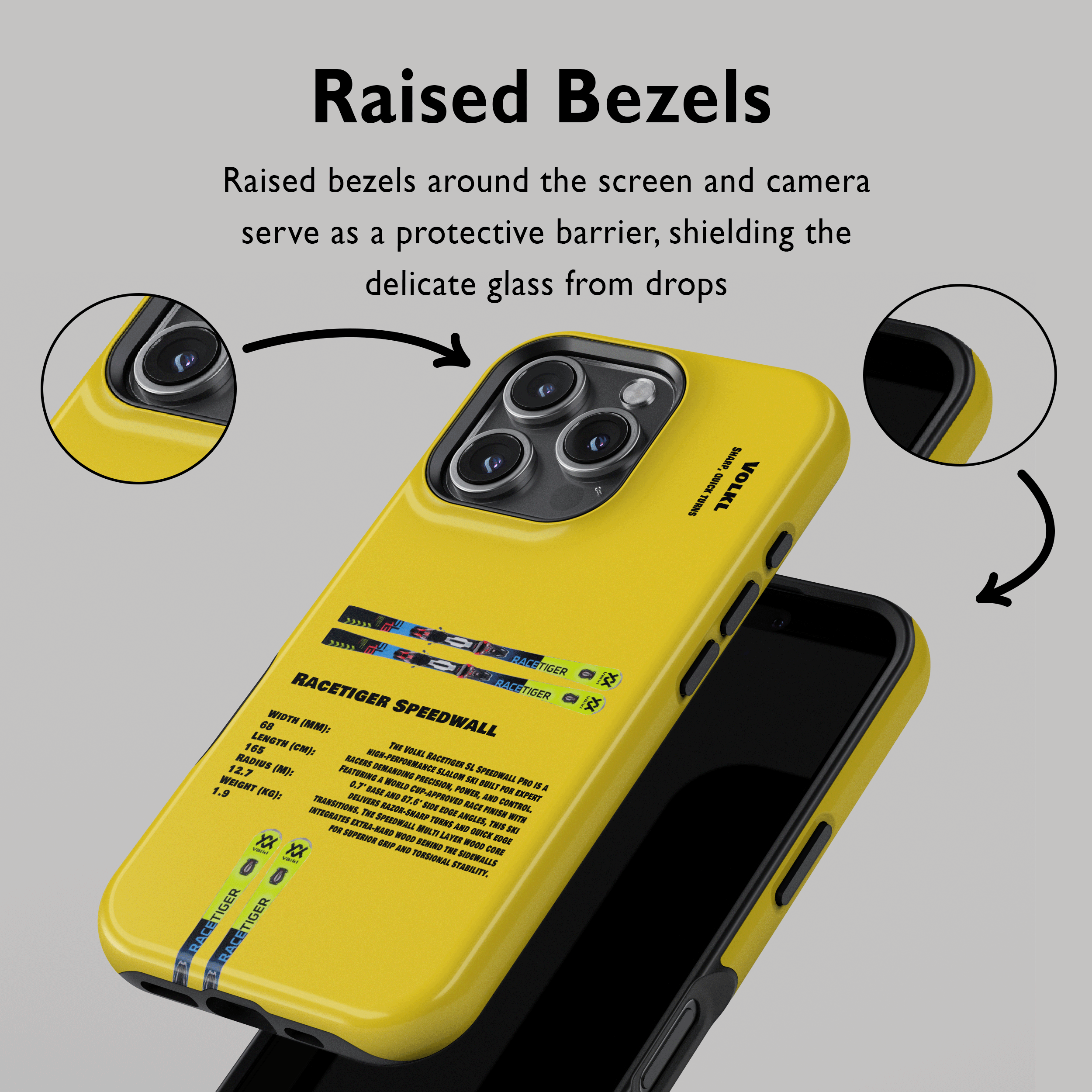 Volkl Racetiger Speedwall Ski Phone Case